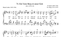74. Ein' feste Burg ist unser Gott (BWV 302)
