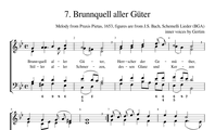 7. Brunnquell aller Güter (BWV 445)