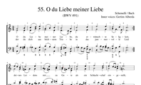 55. O du Liebe meiner Liebe (BWV 491)