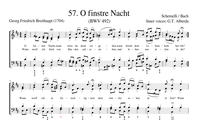 57. O finstre Nacht (BWV 492)