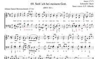 69. Steh' ich bei meinem Gott (BWV 503)
