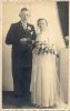 Bronne en Gé Mulder, trouwfoto, 21 nov. 1941.
