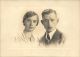 Derk en Trinie Mulder, verlovingsfoto 1938-1939.