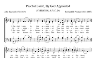 63. Paschal Lamb, by God appointed