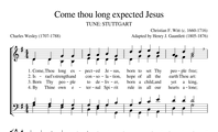 64. Come Thou long expected Jesus