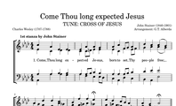 65. Come Thou long expected Jesus