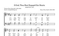 73. O God, Thou hast engaged our hearts