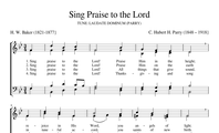 99. Sing praise to the Lord