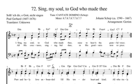 108. Sing, my soul, to God who made thee