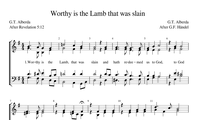 118. Worthy is the Lamb that was slain (hymn)