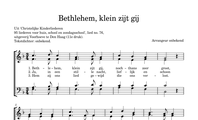 257. Bethlehem, klein zijt gij