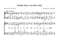 280. Großer Gott wir loben Dich, variant I