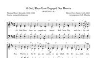 306. O God, Thou hast engaged our hearts (Maryton)