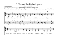 310. O Glory of the Father's grace