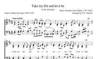 314. Take my life and let it be (HENDON), 4 stanzas