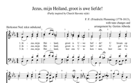 318. Jezus, mijn Heiland, groot is Uwe liefde