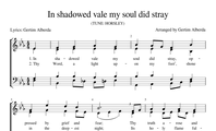 320. In shadowed vale my soul did stray